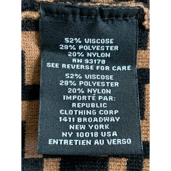 Womens Premise Geo Cognac Cardigan Open 7185 Size S/M NWT Shawl Collar Laser cut - Picture 10 of 12